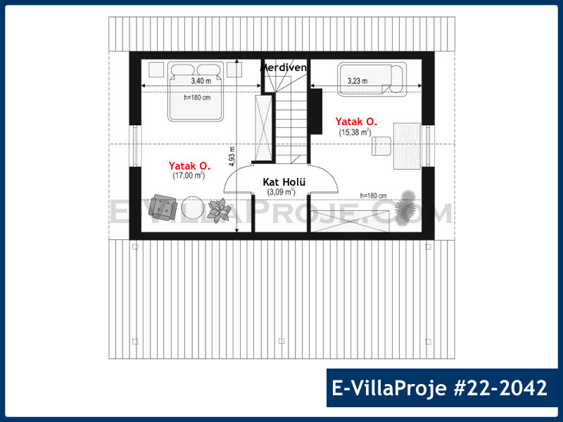 Model 22-2042 — 100 m², 2 kat thumbnail 3