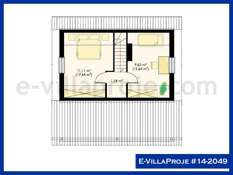 Model 14-2049 — 100 m², 2 Kat thumbnail 3