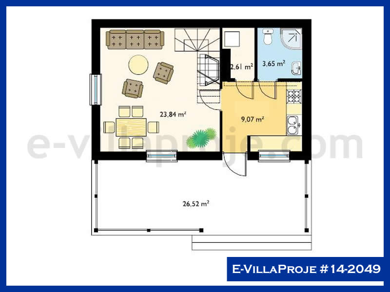 Model 14-2049 — 100 m², 2 Kat thumbnail 2