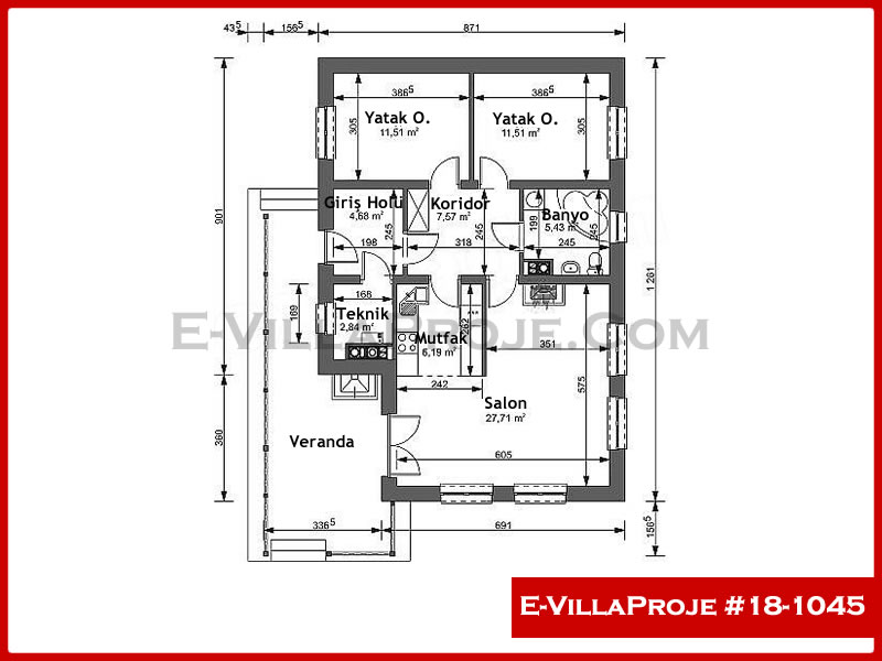 Model 18-1045 — 103 m², 1 Kat thumbnail 2