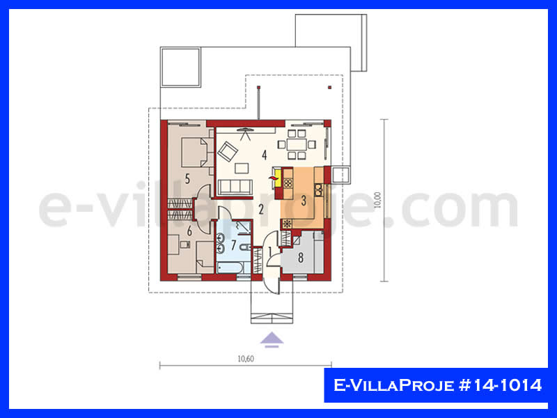 Model 14-1014 — 104 m², 1 Kat thumbnail 2