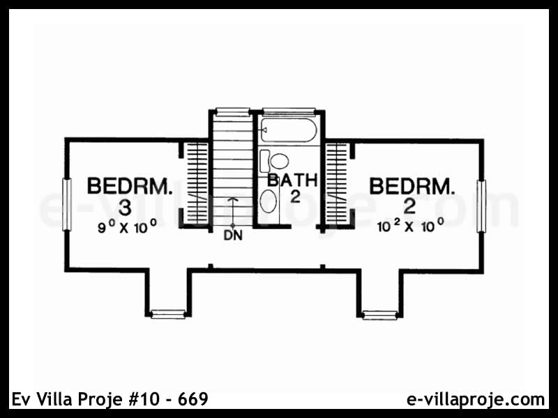 Model 10-669 — 105 m², 2 Kat thumbnail 3