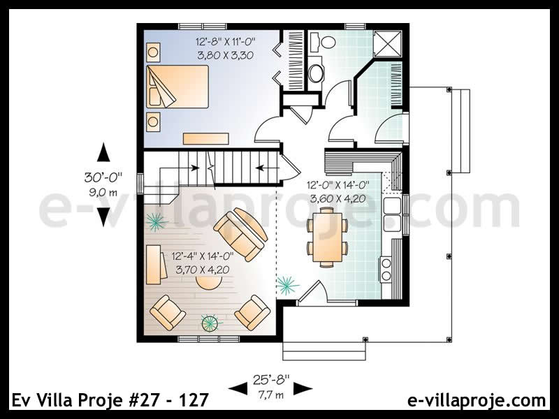 Model 27-127 — 105 m², 2 Kat thumbnail 2