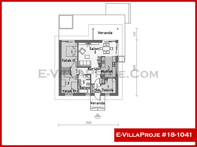 Model 18-1041 — 106 m², 1 Kat thumbnail 2
