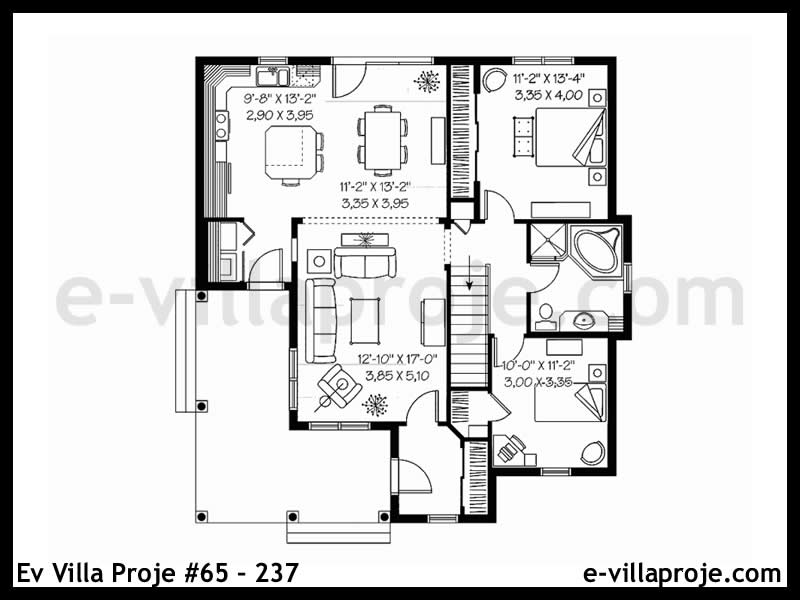 Model 65-237 — 107 m², 1 Kat thumbnail 2