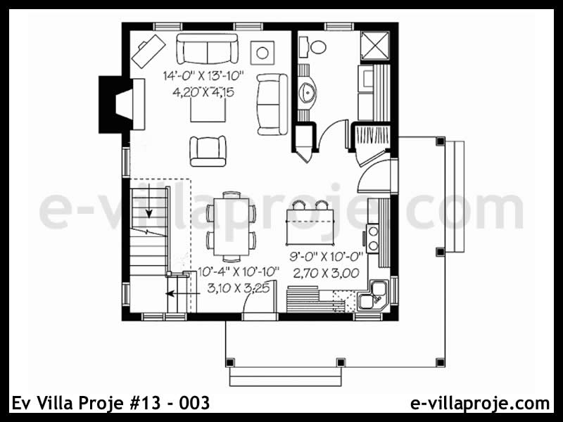Modell 13-003 — 108 m², 2 Geschosse thumbnail 2