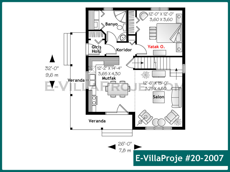 Model 20-2007 — 110 m², 2 Kat thumbnail 2