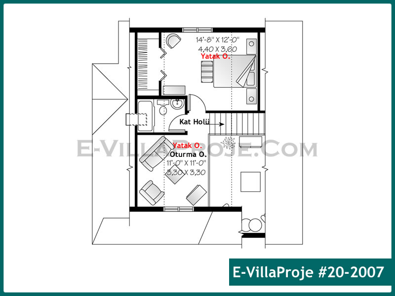 Model 20-2007 — 110 m², 2 Kat thumbnail 3