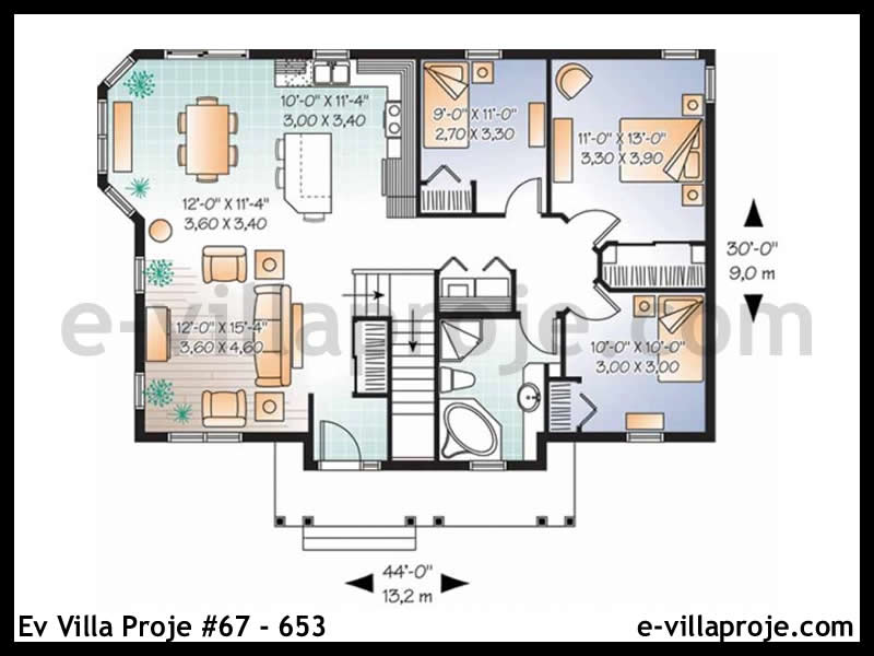Model 67-653 — 110 m², 1 Kat thumbnail 2