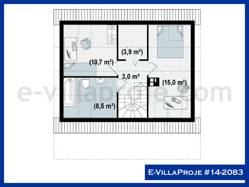 Model 14-2083 — 112 m², 2 Kat thumbnail 3