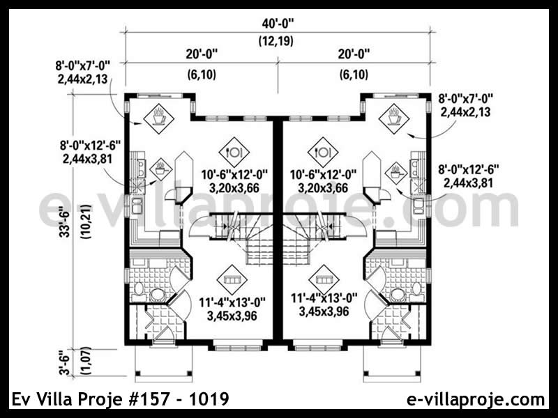 Modell 157-1019 — 112 m², 2 Geschosse thumbnail 2