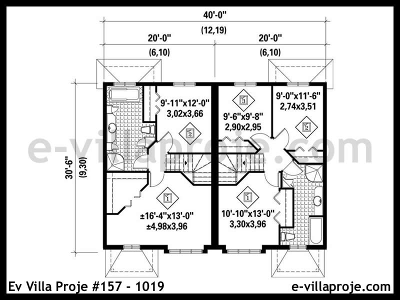 Modell 157-1019 — 112 m², 2 Geschosse thumbnail 3