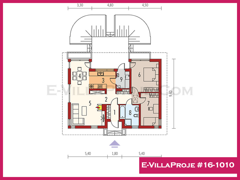 Model 16-1010 — 112 m², 1 Kat thumbnail 2