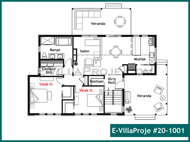 Model 20-1001 — 112 m², 1 Kat thumbnail 2