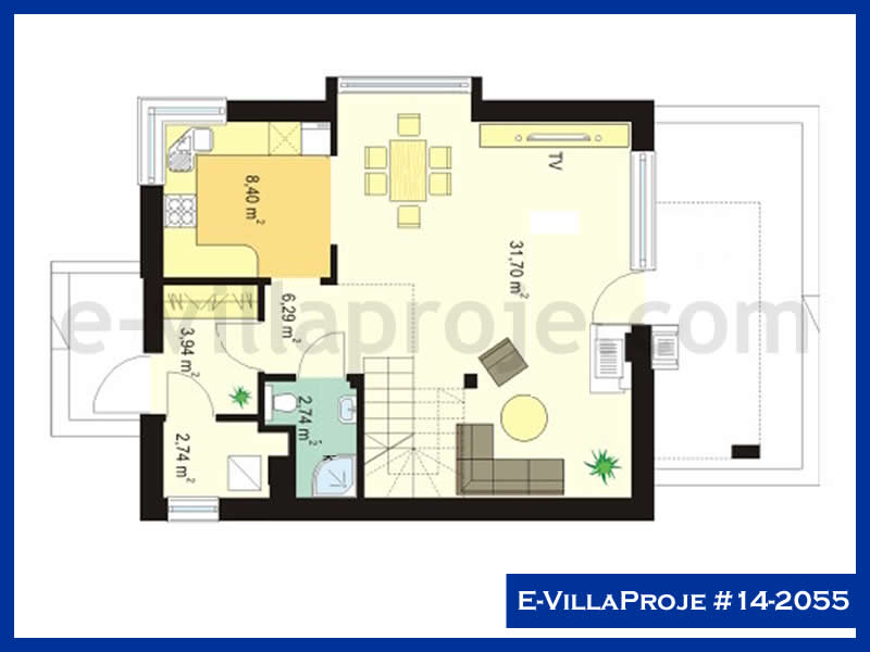 Model 14-2055 — 113 m², 2 Kat thumbnail 2