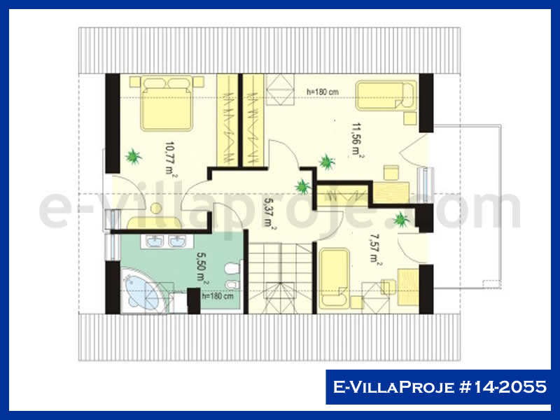 Model 14-2055 — 113 m², 2 Kat thumbnail 3