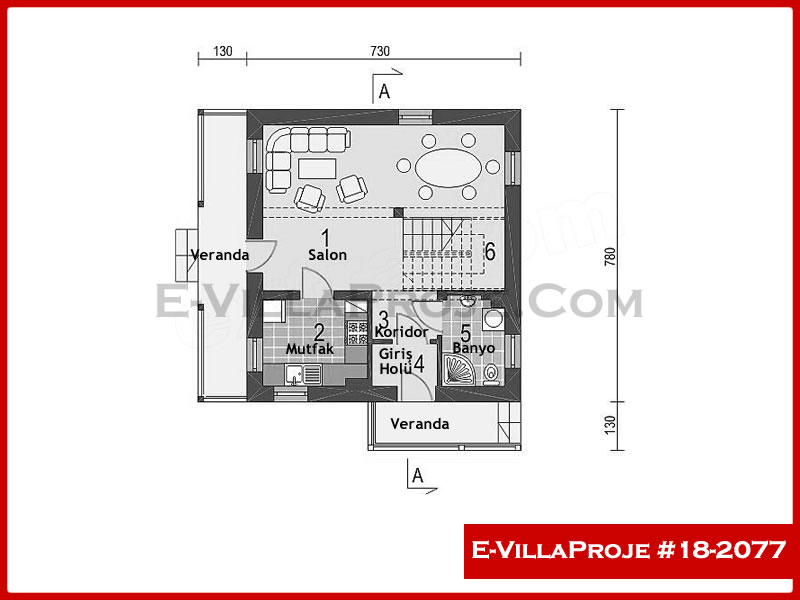 Model 18-2077 — 114 m², 2 Kat thumbnail 2