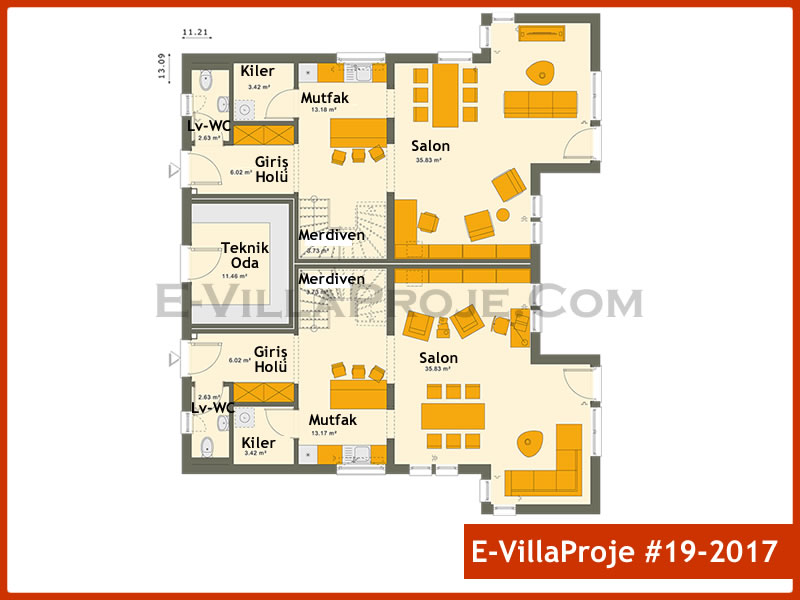 Model 19-2017 — 114 m², 2 Kat thumbnail 2