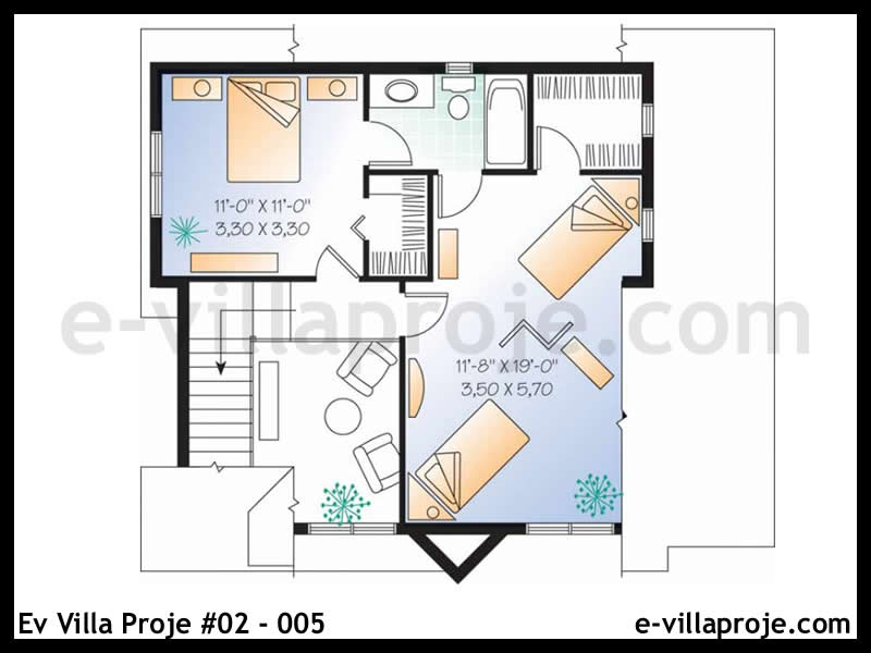 Model 02-005 — 116 m², 2 Kat thumbnail 3