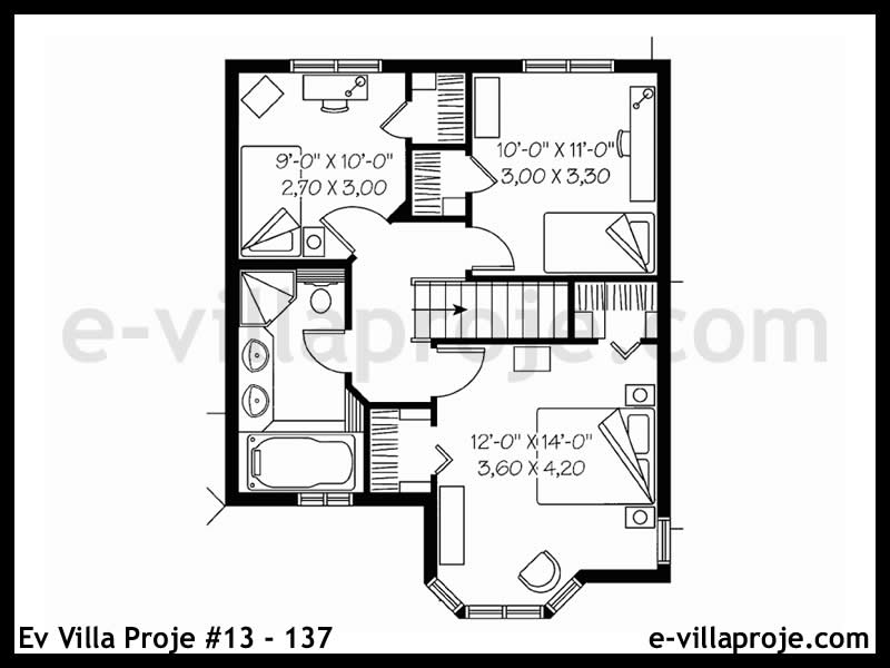 Modell 13-137 — 116 m², 2 Geschosse thumbnail 3