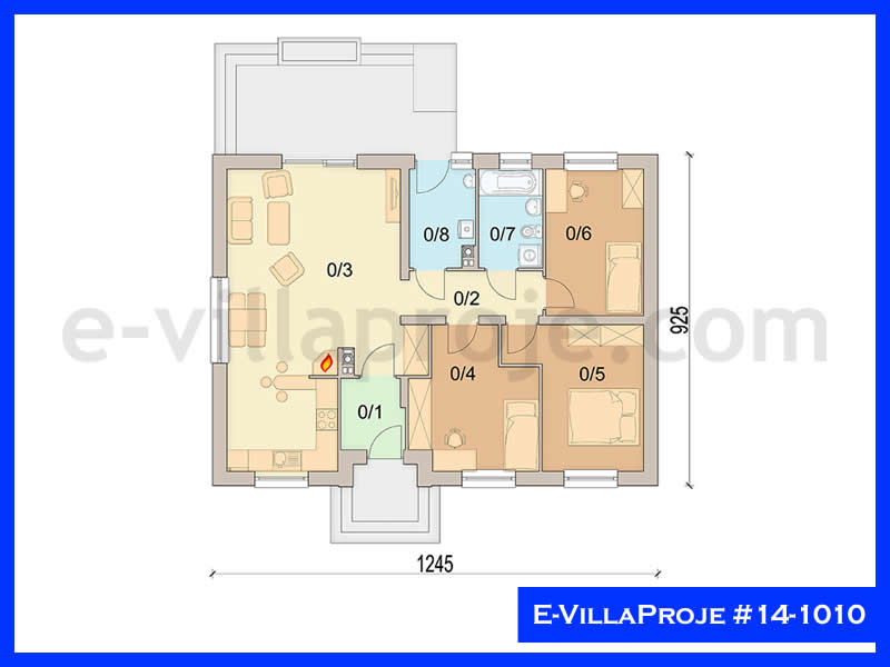 Model 14-1010 — 116 m², 1 Kat thumbnail 2