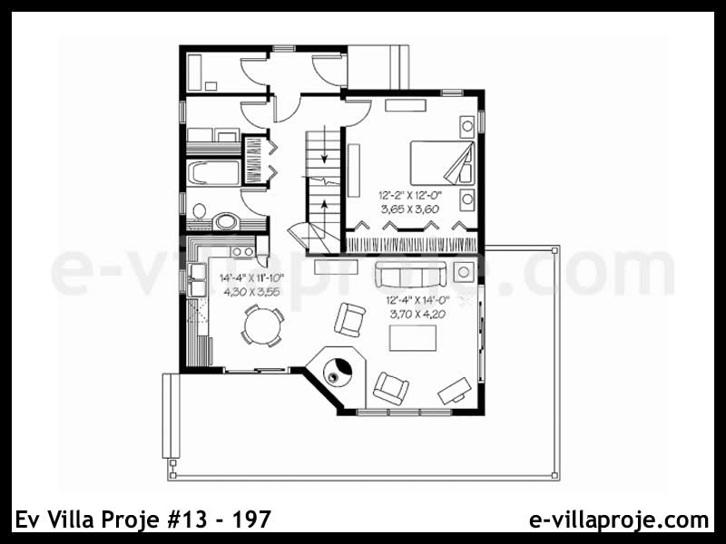 Modell 13-197 — 117 m², 2 Geschosse thumbnail 2