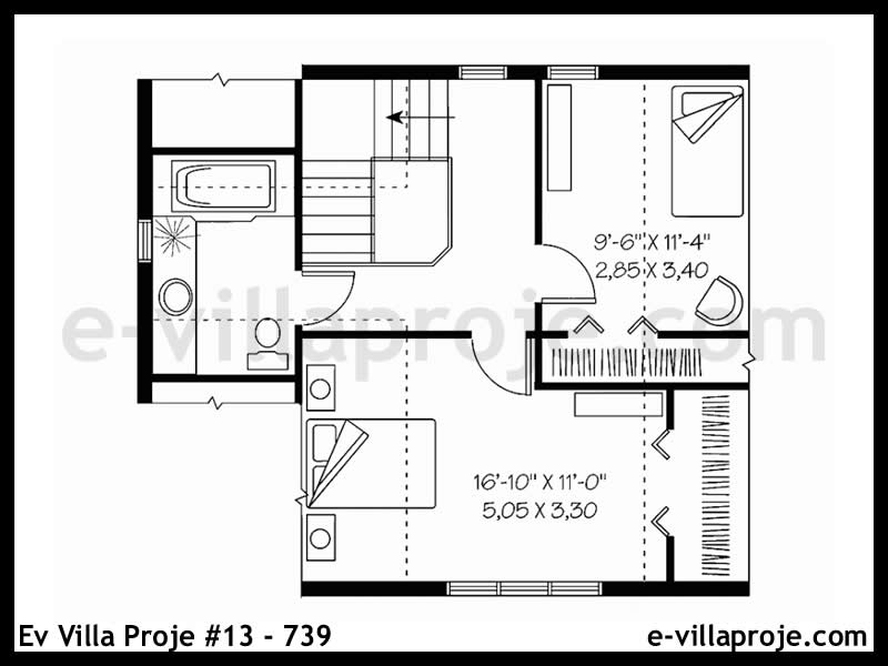 Model 13-739 — 117 m², 2 Kat thumbnail 3