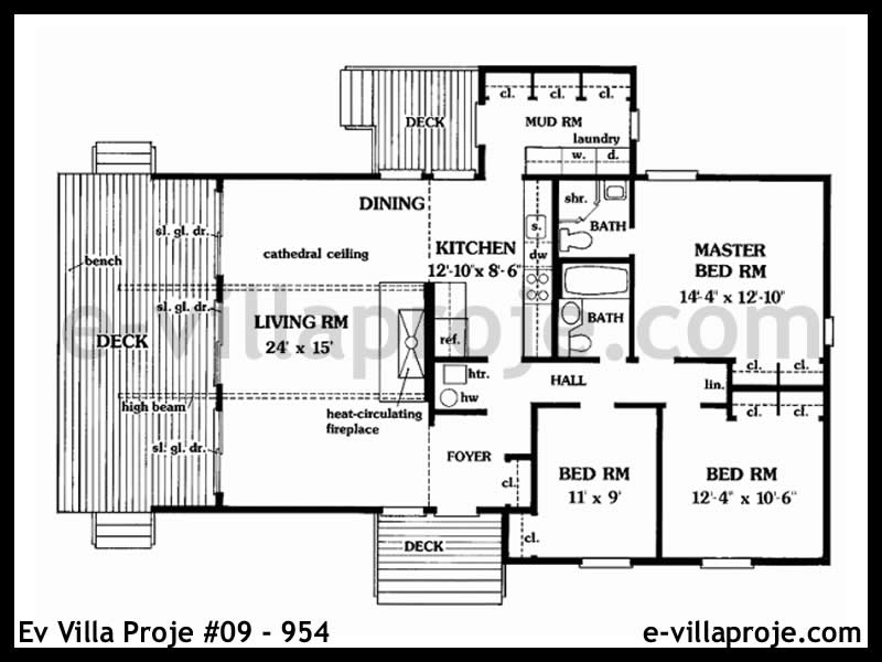 Modell 09-954 — 117 m², 1 Geschoss thumbnail 2