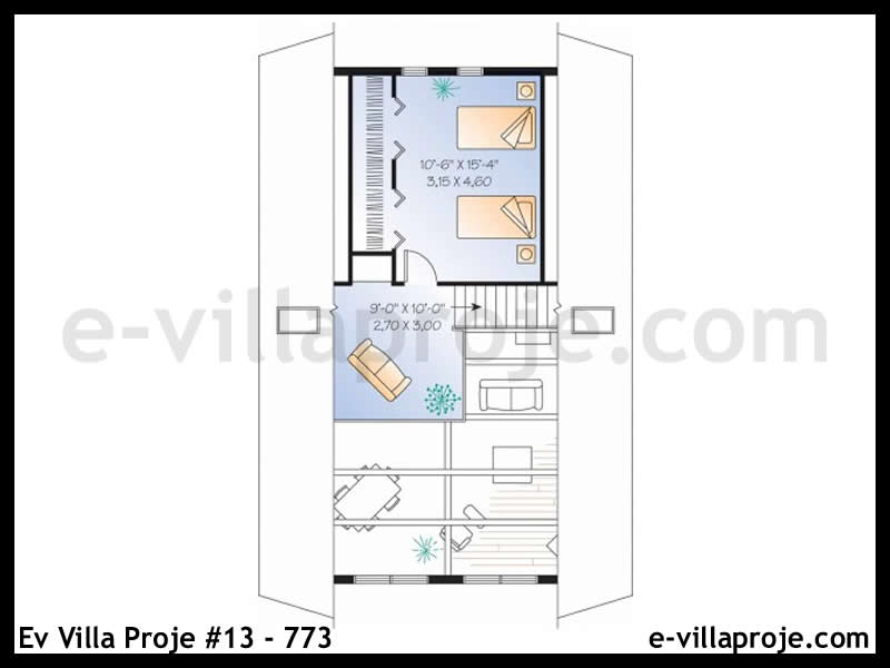Modell 13-773 — 118 m², 2 Geschosse thumbnail 3