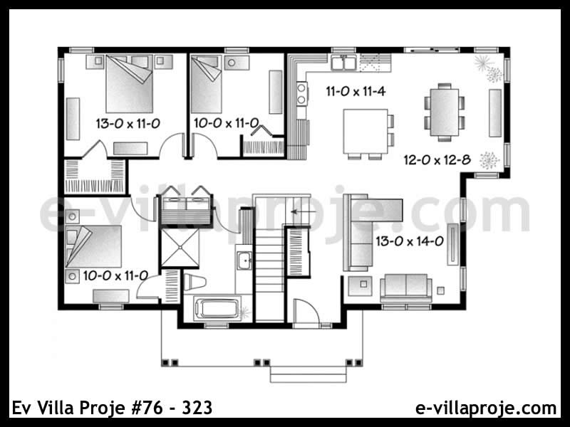 Model 76-323 — 119 m², 1 Kat thumbnail 2