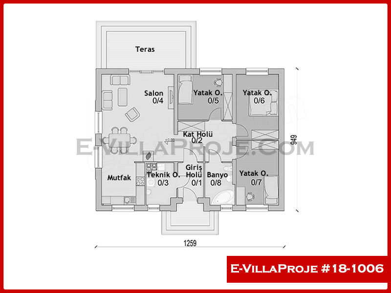 Model 18-1006 — 119 m², 1 Kat thumbnail 2