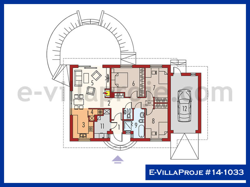Model 14-1033 — 119 m², 1 Kat thumbnail 2
