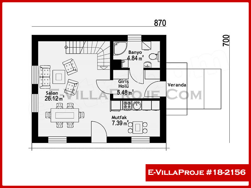 Modell 18-2156 — 122 m², 2 Geschosse thumbnail 2