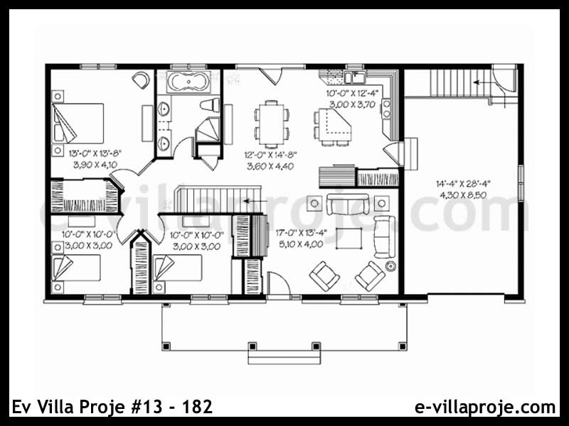 Model 13-182 — 122 m², 1 Kat thumbnail 2
