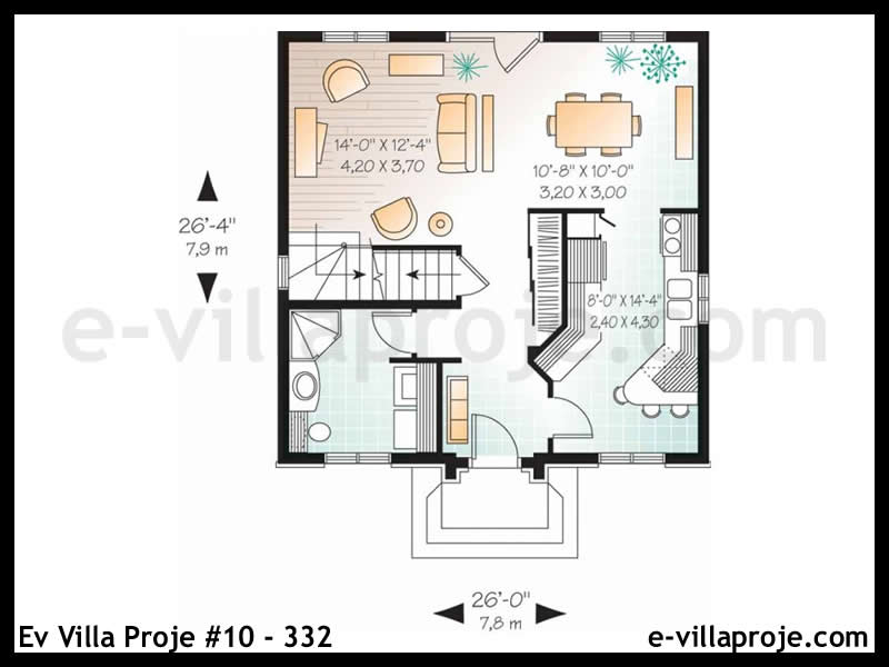 Model 10-332 — 123 m², 2 Kat thumbnail 2