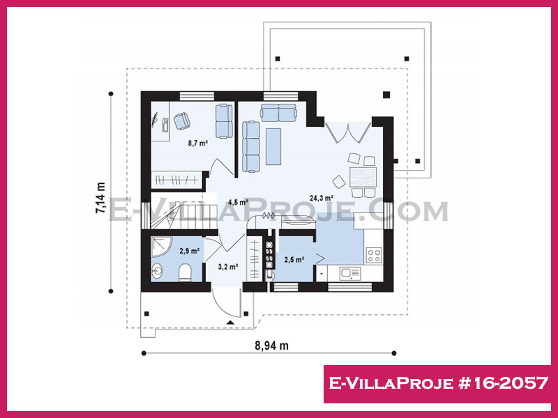 Model 16-2057 — 124 m², 2 Kat thumbnail 2