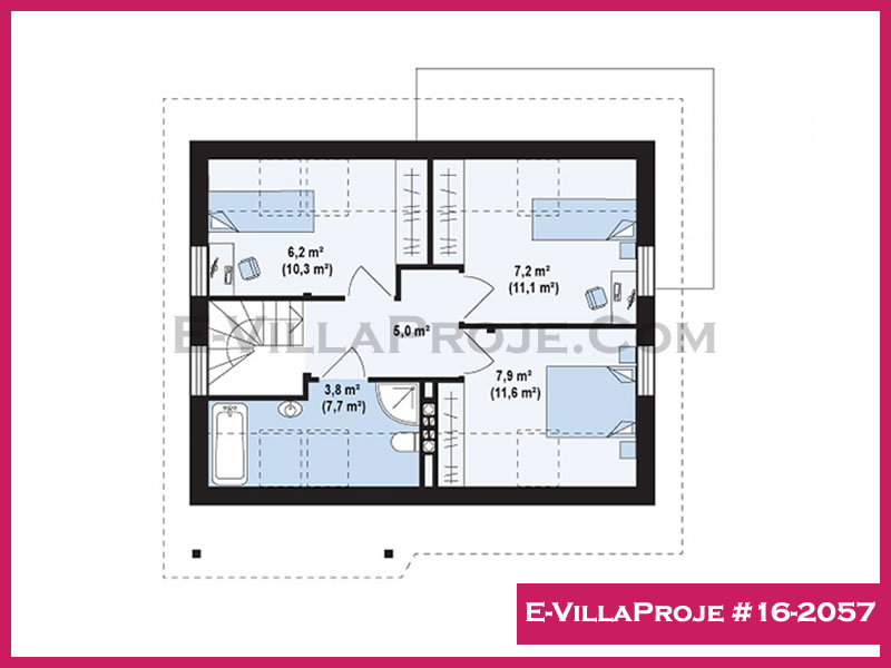Model 16-2057 — 124 m², 2 Kat thumbnail 3