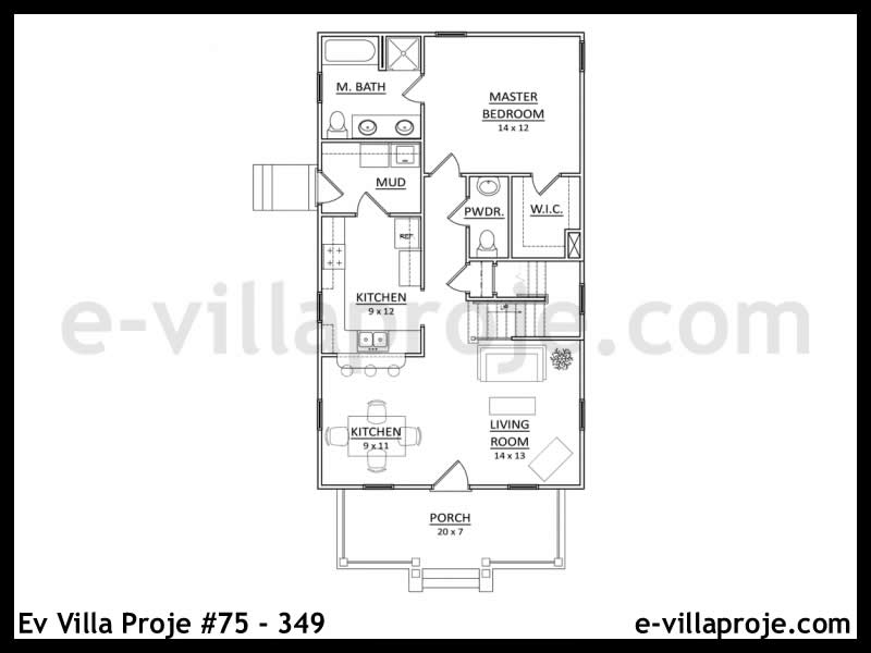 Model 75-349 — 124 m², 2 Kat thumbnail 2