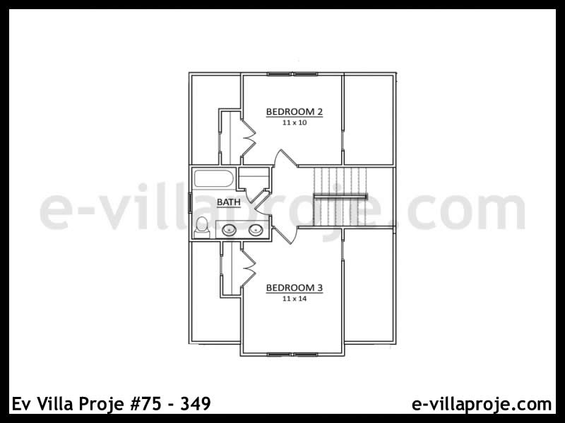 Model 75-349 — 124 m², 2 Kat thumbnail 3