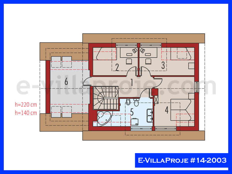 Model 14-2003 — 127 m², 2 storeys thumbnail 3