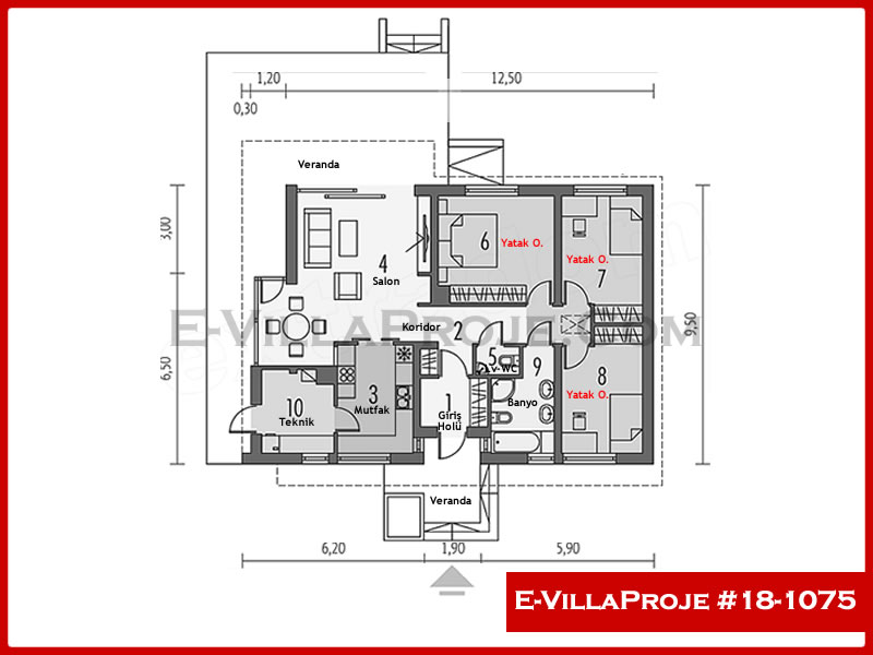 Model 18-1075 — 127 m², 1 storey thumbnail 2