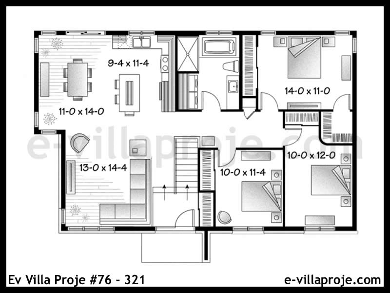 Model 76-321 — 127 m², 1 Kat thumbnail 2