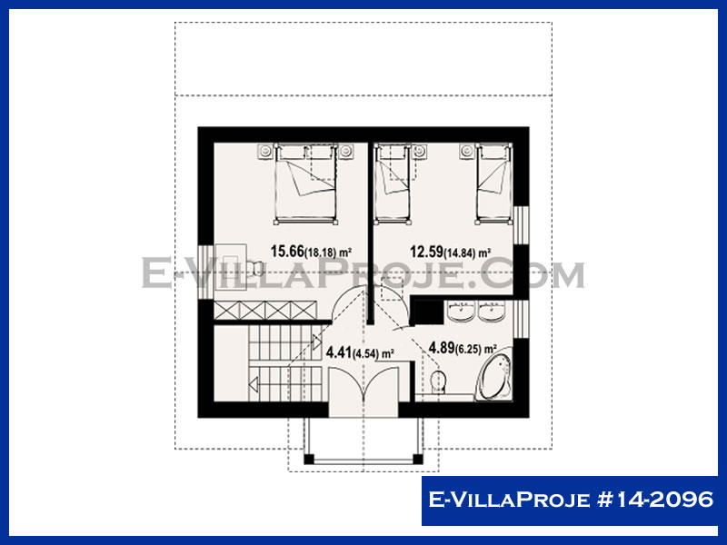 Model 14-2096 — 128 m², 2 Kat thumbnail 3