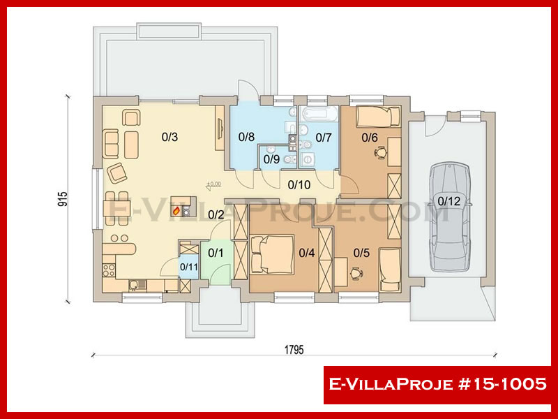 Model 15-1005 — 128 m², 1 Kat thumbnail 2