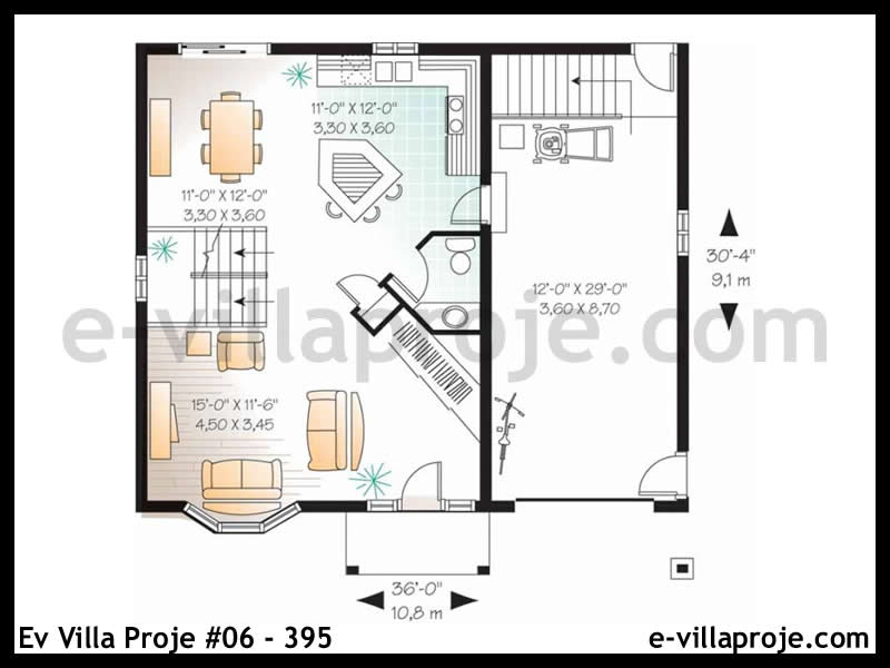 Model 06-395 — 130 m², 2 Kat thumbnail 2