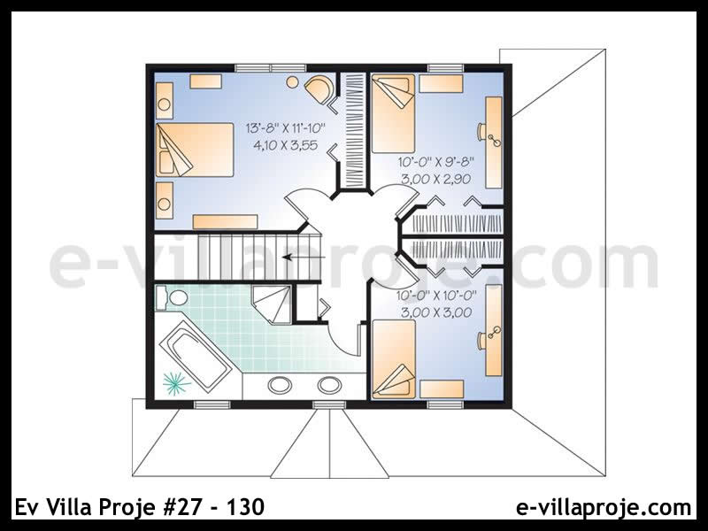 Model 27-130 — 130 m², 2 Kat thumbnail 3