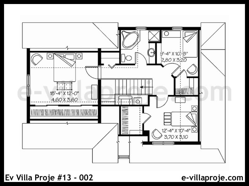 Model 13-002 — 132 m², 2 Kat thumbnail 3