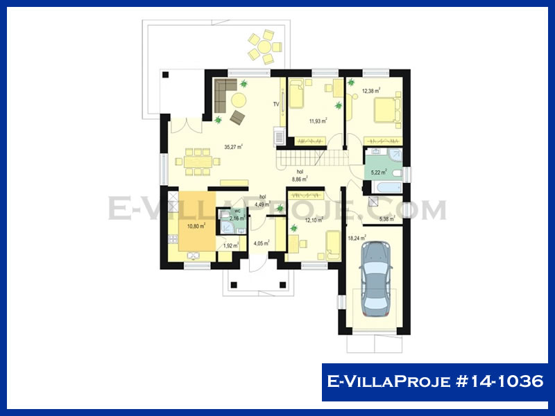Model 14-1036 — 132 m², 1 Kat thumbnail 2