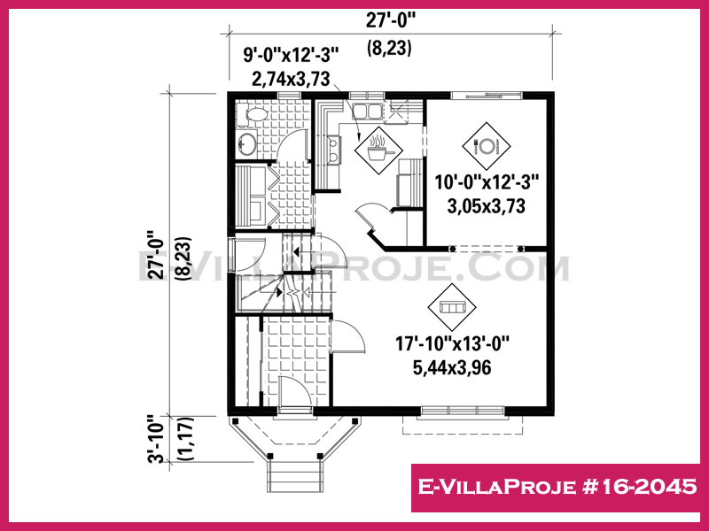 Model 16-2045 — 134 m², 2 Kat thumbnail 2