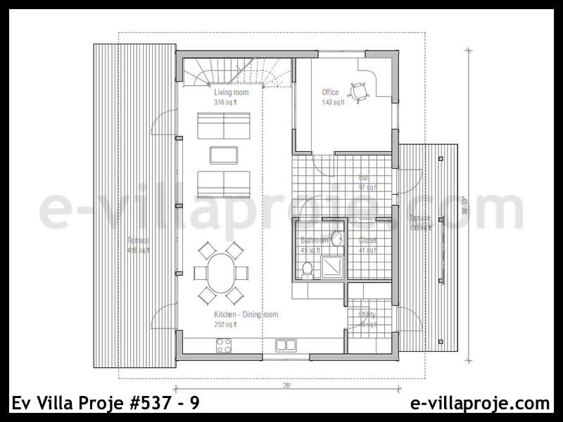 Model p-1953 — 134 m², 2 Kat thumbnail 2